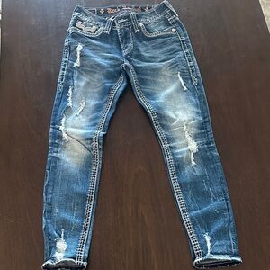 Rock Revival “Aliana” model denim jeans. Size 26/26